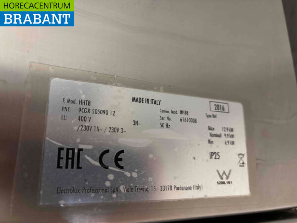 Lave-vaisselle coulissant Zanussi HHT8 en acier inoxydable 400V Restauration – Image 5