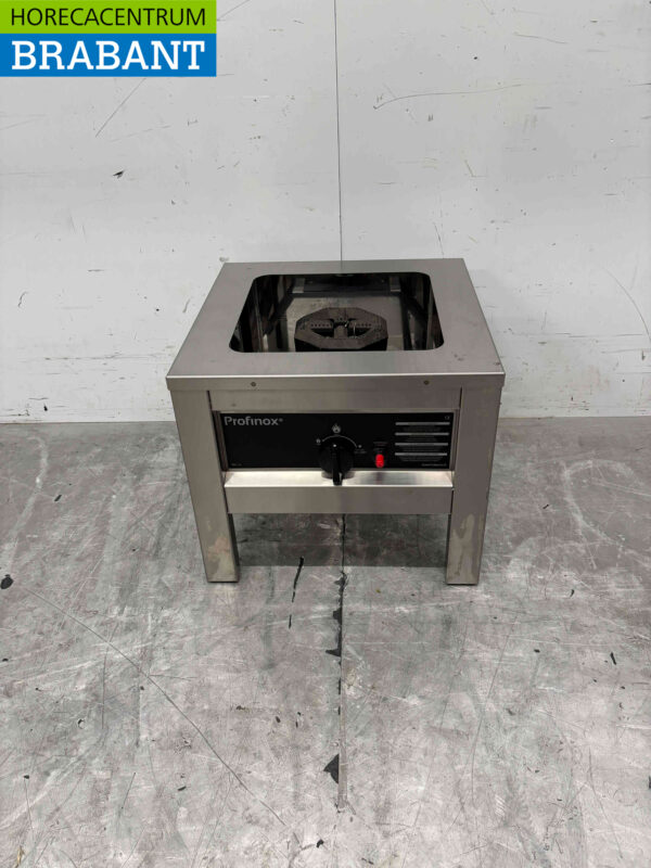 Brûleur Hokker Wok en acier inoxydable Wok 6,4 kW Propane Restauration