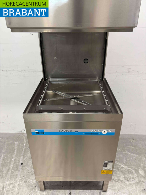 Lave-vaisselle à passage Meiko DV80.2 en acier inoxydable 400V Horeca – Image 4