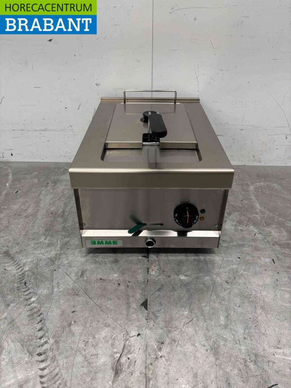 Friteuse Emme / Giga en acier inoxydable 8 litres 400V Horeca