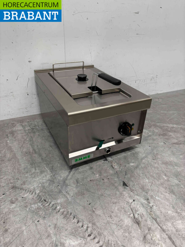 Friteuse Emme / Giga en acier inoxydable 8 litres 400V Horeca – Image 2
