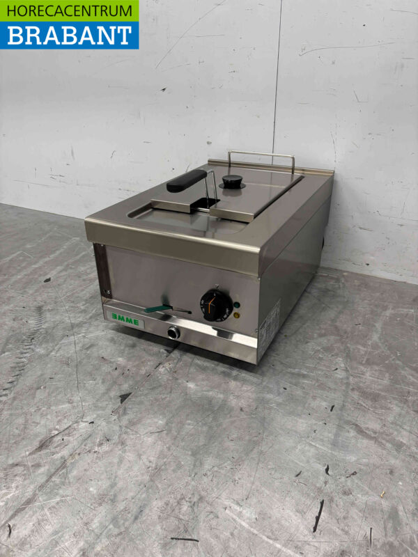 Friteuse Emme / Giga en acier inoxydable 8 litres 400V Horeca – Image 3