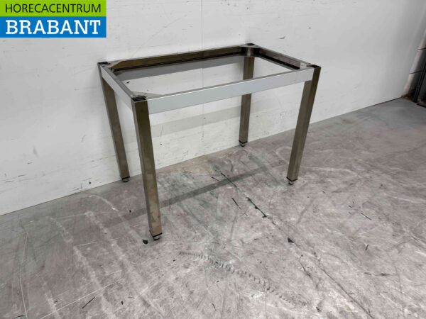 Base en acier inoxydable 80 x 49,5 x 62 cm Restauration – Image 2