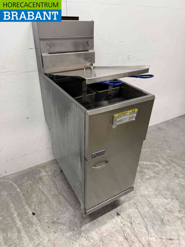 Pitco 35C Friteuse en acier inoxydable Friteuse 18 litres Gaz naturel GAZ Restauration (kopie) – Image 3
