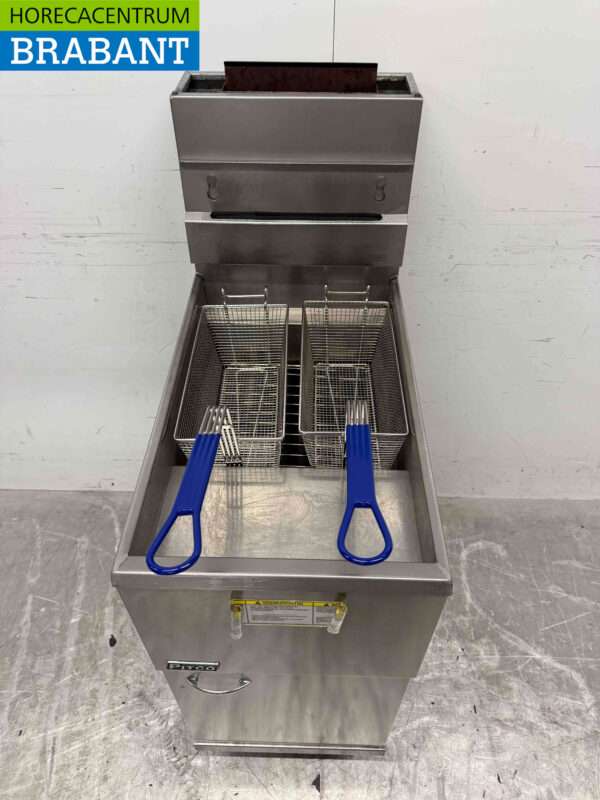 Pitco 35C Friteuse en acier inoxydable Friteuse 18 litres Gaz naturel GAZ Restauration (kopie) – Image 5