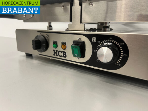 Gaufrier inclinable HCB en acier inoxydable avec minuterie 230V Restauration – Image 8