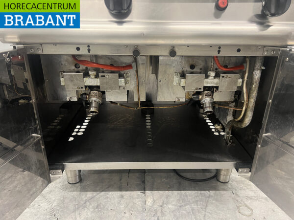Baron Double Fryer en acier inoxydable friteuse 2 x 15 litres 26 kW Propane Restauration – Image 5