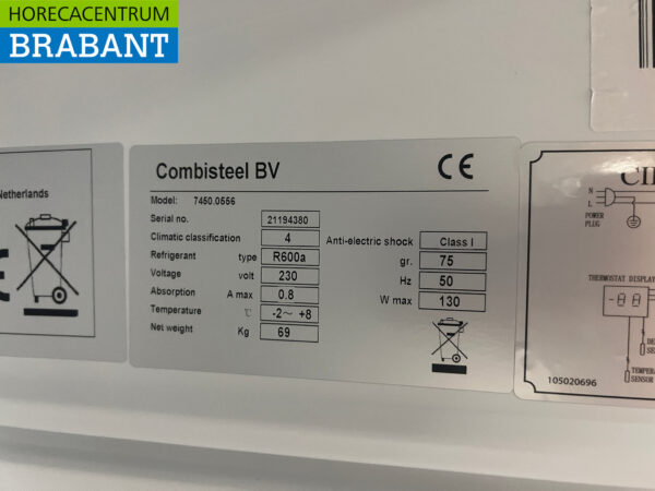 Combisteel Réfrigérateur 350 litres 230V Horeca – Image 5