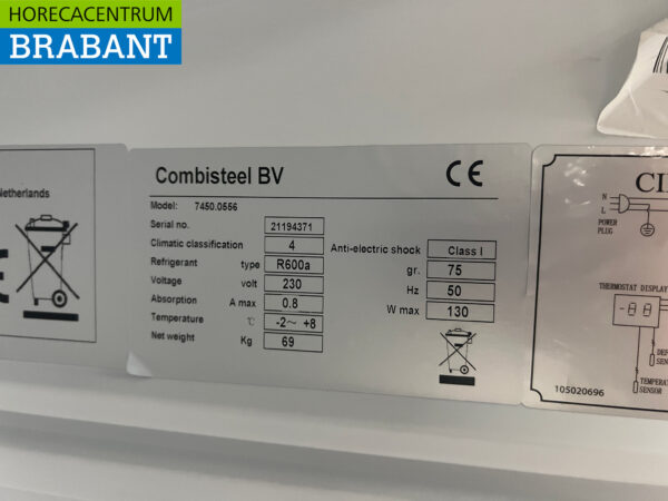 Combisteel Réfrigérateur 350 litres 230V Horeca – Image 5