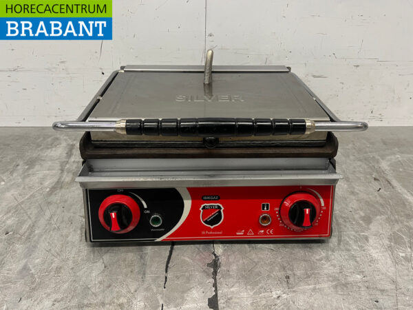 Gril de contact Paninigrill en acier inoxydable Cannelé 230V Horeca