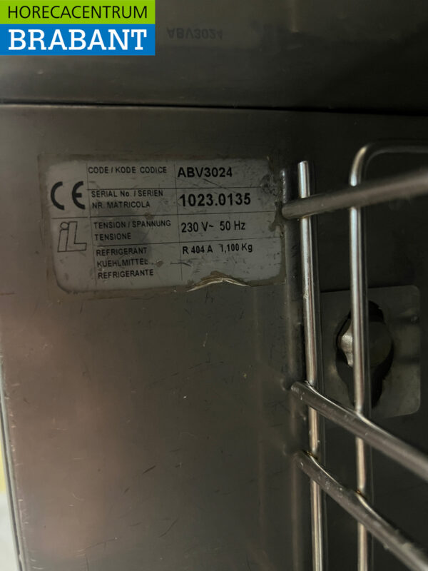 Acier inoxydable Ilsa Glacière de choc Blastchiller Blastfreezer 5 x 1/1 GN ou 60 x 40 cm 230V Horeca – Image 6