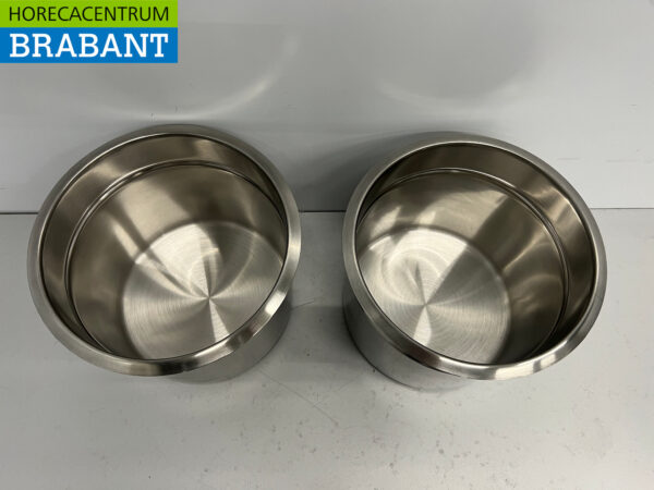 Insert en acier inoxydable pour Bain Marie 2 x 6 litres Horeca – Image 4
