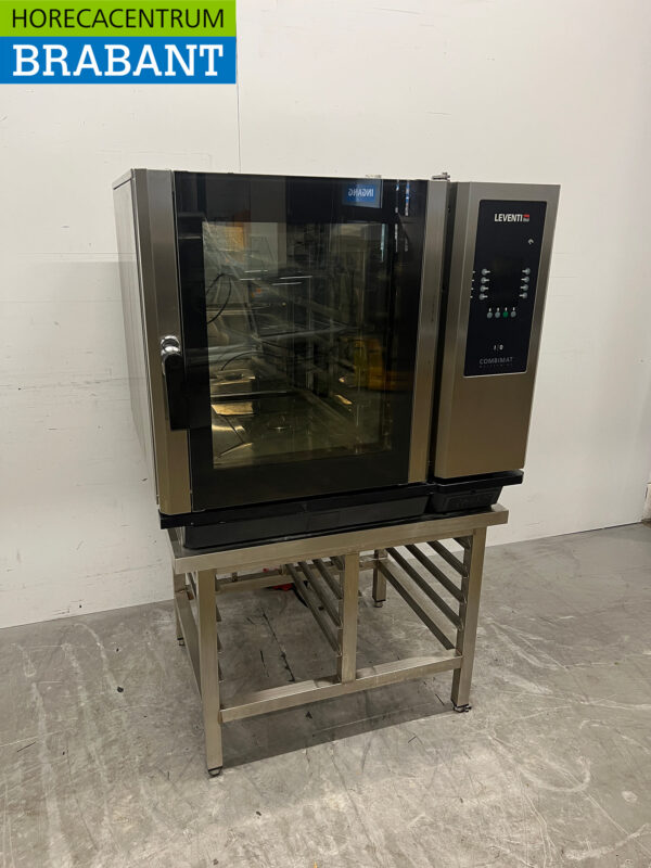 Leventi Combisteamer en acier inoxydable 6 x 60/40 cm 400V Horeca – Image 3
