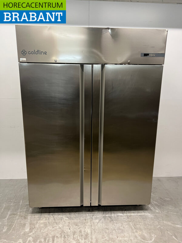 Congélateur double porte Coldline en acier inoxydable 1400 litres 230V Horeca