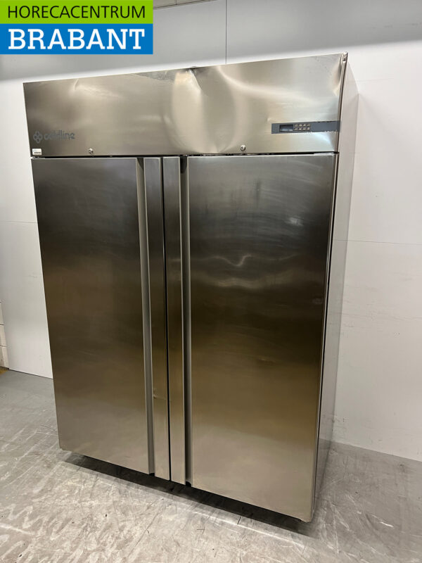 Congélateur double porte Coldline en acier inoxydable 1400 litres 230V Horeca – Image 2