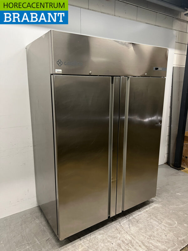 Congélateur double porte Coldline en acier inoxydable 1400 litres 230V Horeca – Image 3