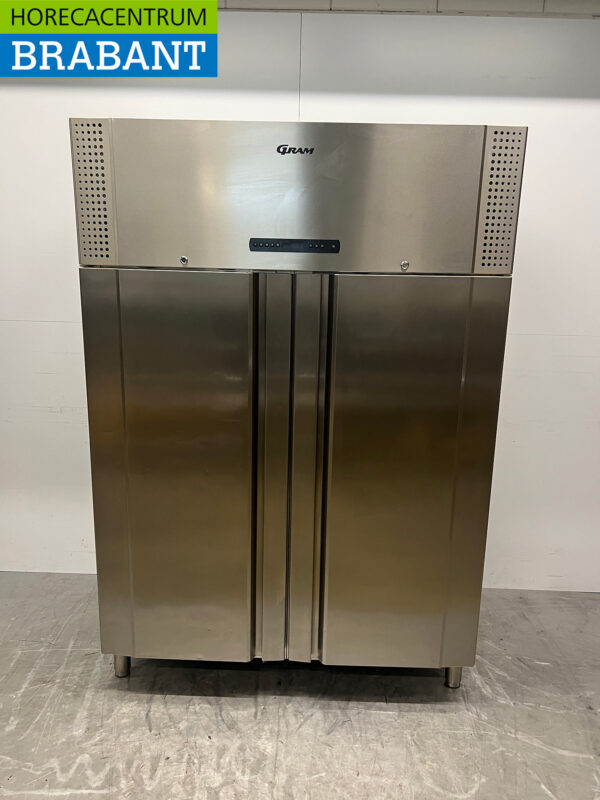 Réfrigérateur double porte Gram en acier inoxydable 1270 litres 230V Horeca