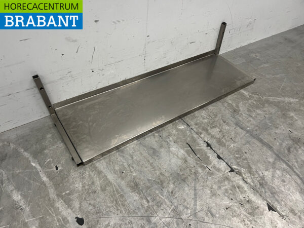 Etagère murale en acier inoxydable 100,5 x 30 cm Horeca – Image 3
