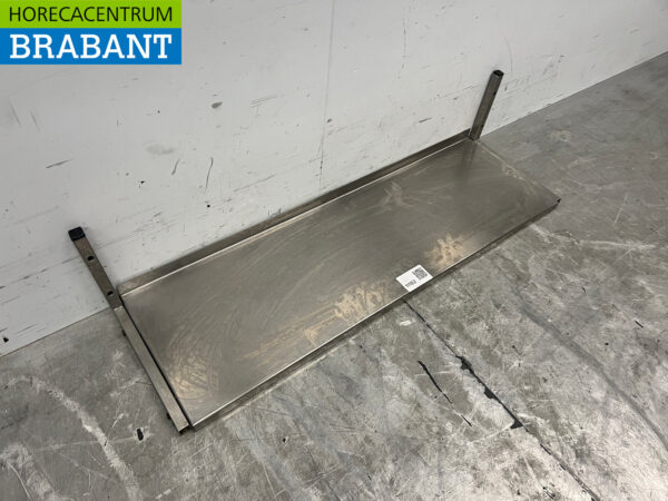 Etagère murale en acier inoxydable 100,5 x 30 cm Horeca – Image 3