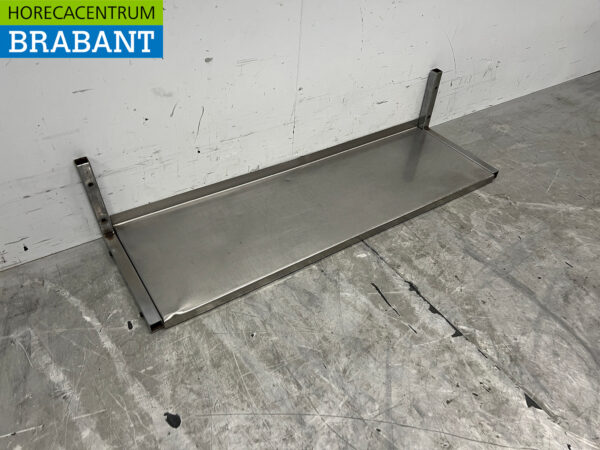 Etagère murale en acier inoxydable 100,5 x 30 cm Horeca – Image 3