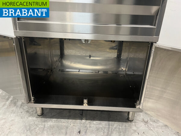 Friteuse double en acier inoxydable 2 x 12 litres 400V Horeca – Image 5