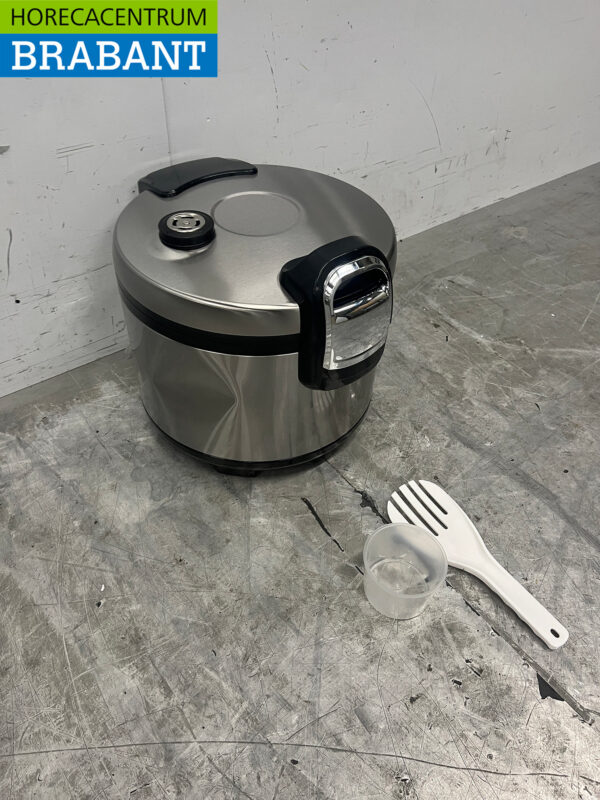 Cuiseur de riz HCB en acier inoxydable Réchauffeur de riz 10 litres 230V Horeca – Image 3