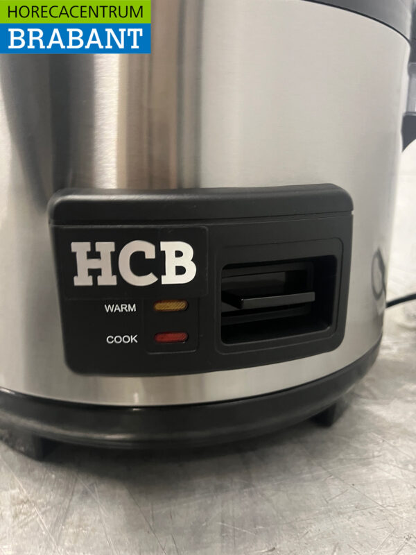 Cuiseur de riz HCB en acier inoxydable Réchauffeur de riz 10 litres 230V Horeca – Image 5