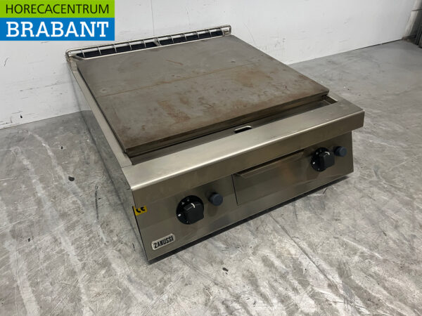 Acier inoxydable Zanussi Cook-through Sudderplaat 80 cm GAS Horeca – Image 3