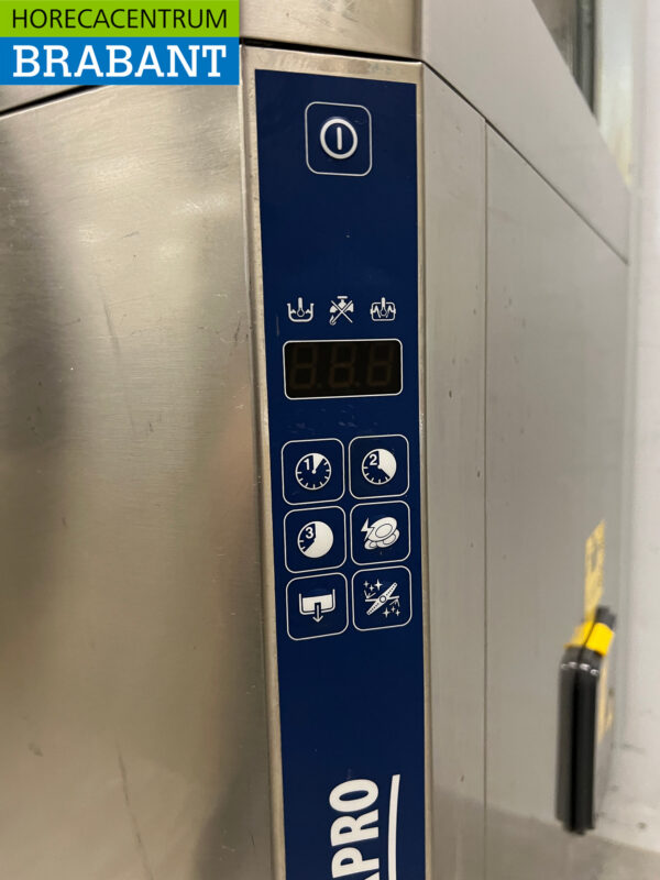 Lave-vaisselle à passage Zanussi en acier inoxydable 400V Horeca – Image 6