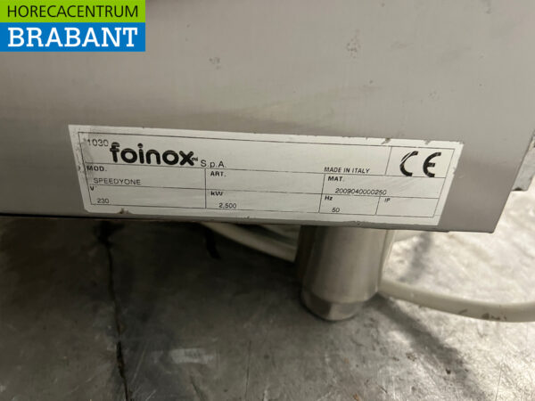 Four à convection Foinox en acier inoxydable Four à convection 230V Horeca – Image 5