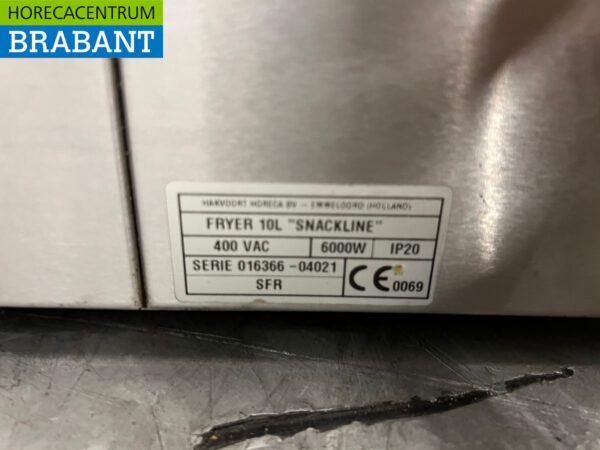 Friteuse en acier inoxydable Friteuse 10 litres 400V Horeca – Image 5