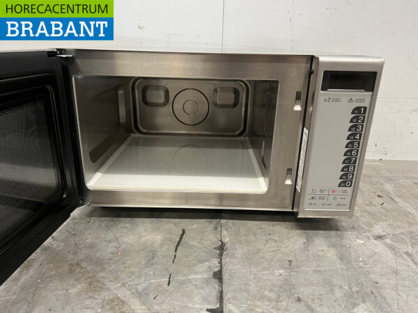 Four à micro-ondes Sharp R-15AT en acier inoxydable 28 litres 230V Horeca – Image 4