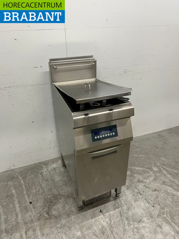 Fry Logic FLS 300 en acier inoxydable Friteuse 22 litres GAZ + 230V Horeca – Image 3