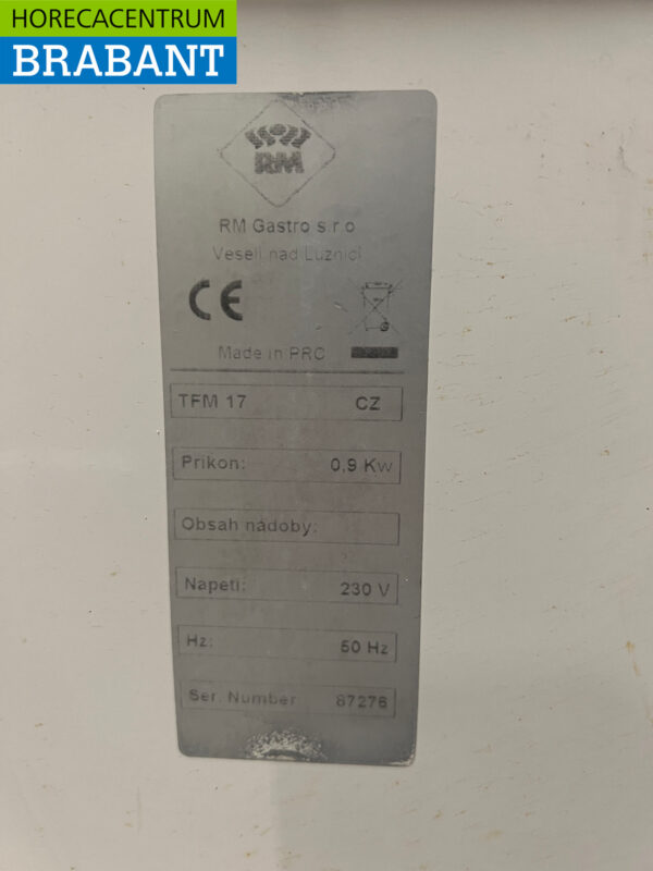 RM Pétrin à spirale Mélangeur de pâte 17 litres 230V Horeca – Image 6