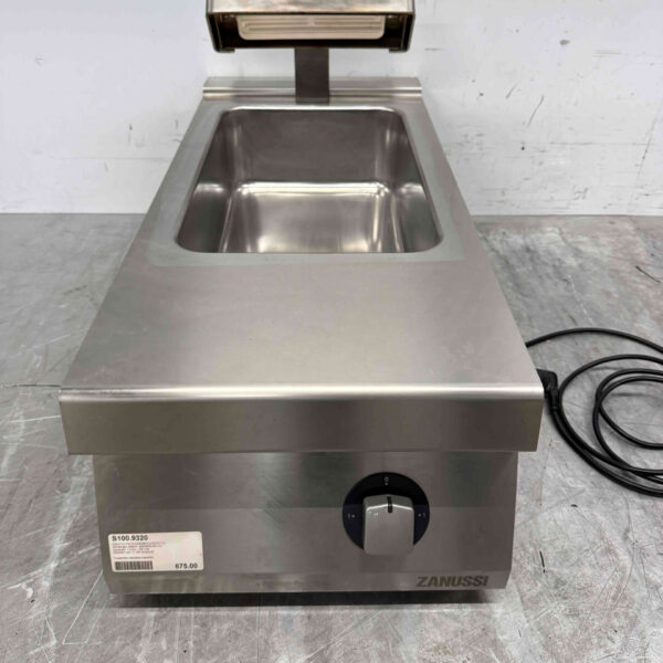 Chauffe-frites Zanussi en acier inoxydable 40 cm 230V Restauration