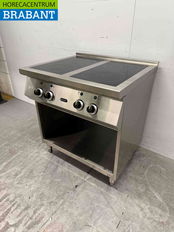 Acier inoxydable Hendi Plaque de cuisson à induction 4 brûleurs 17 kW 400V Horeca – Image 4