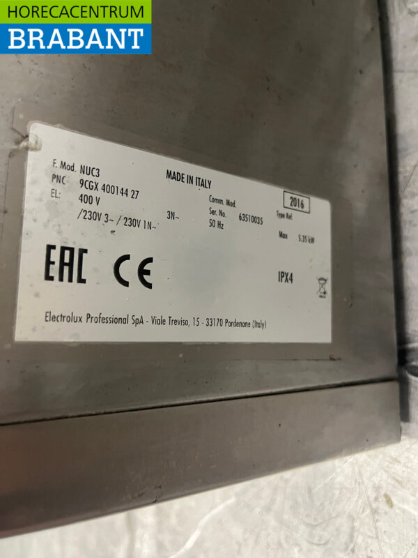 Lave-vaisselle Zanussi en acier inoxydable 230V Horeca – Image 7