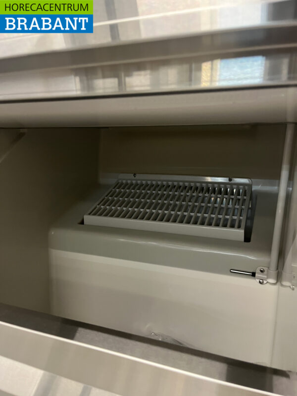 Machine à glaçons Polar GL192 en acier inoxydable avec trémie de 10 kg Production de 50 kg par jour 230V Horeca – Image 5