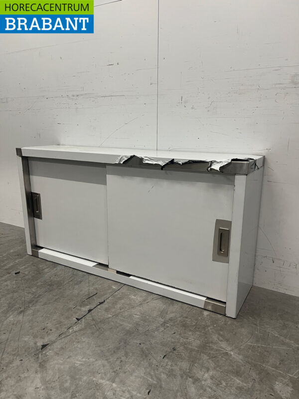 Vogue DL450 inox Armoire murale 2 portes coulissantes 120 cm Restauration – Image 2