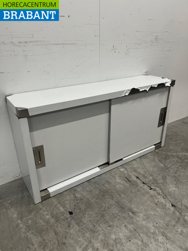 Vogue DL450 inox Armoire murale 2 portes coulissantes 120 cm Restauration – Image 3