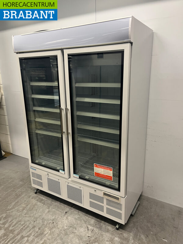 Polar GH507 Congélateur à double porte en verre Congélateur 920 litres 230V Horeca – Image 2