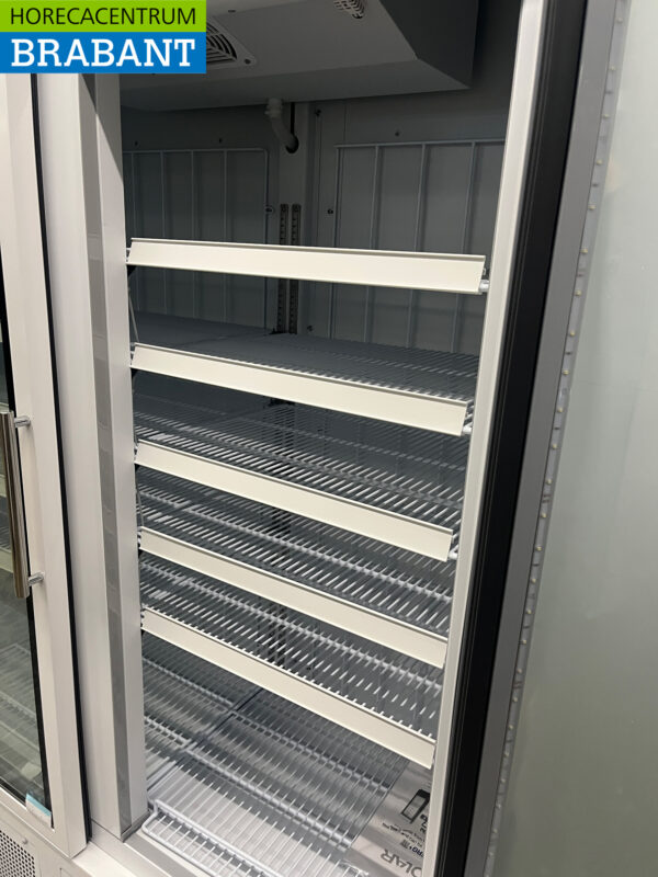 Polar GH507 Congélateur à double porte en verre Congélateur 920 litres 230V Horeca – Image 4