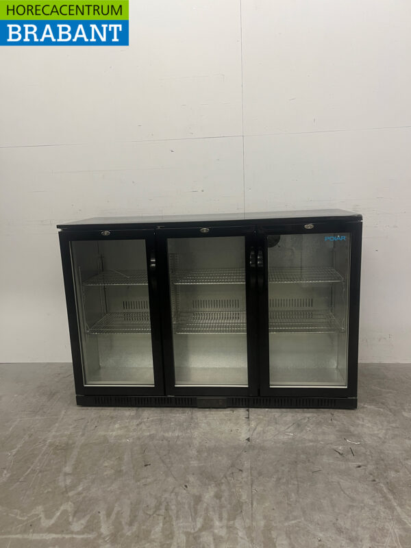 Polar GL004 Backbar Bar Cooler 3 portes 135 cm 230V Horeca