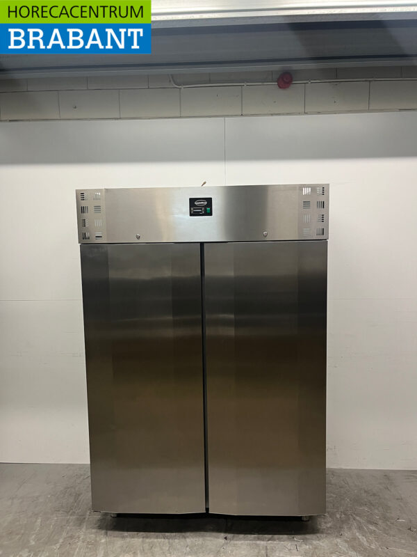 Combisteel en acier inoxydable Congélateur double porte 1200 litres 230V Horeca