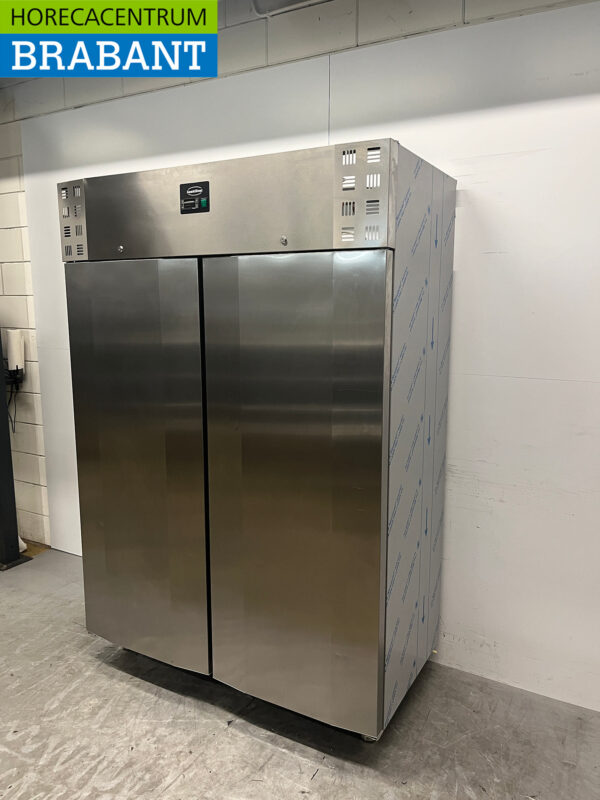 Combisteel en acier inoxydable Congélateur double porte 1200 litres 230V Horeca – Image 2