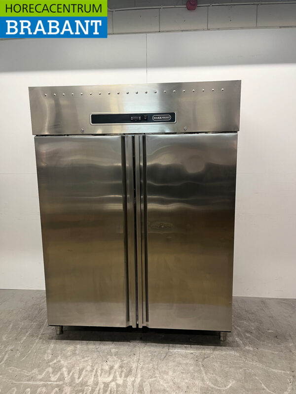 Réfrigérateur Maxxfrost double porte en acier inoxydable 1300 litres 230V Horeca