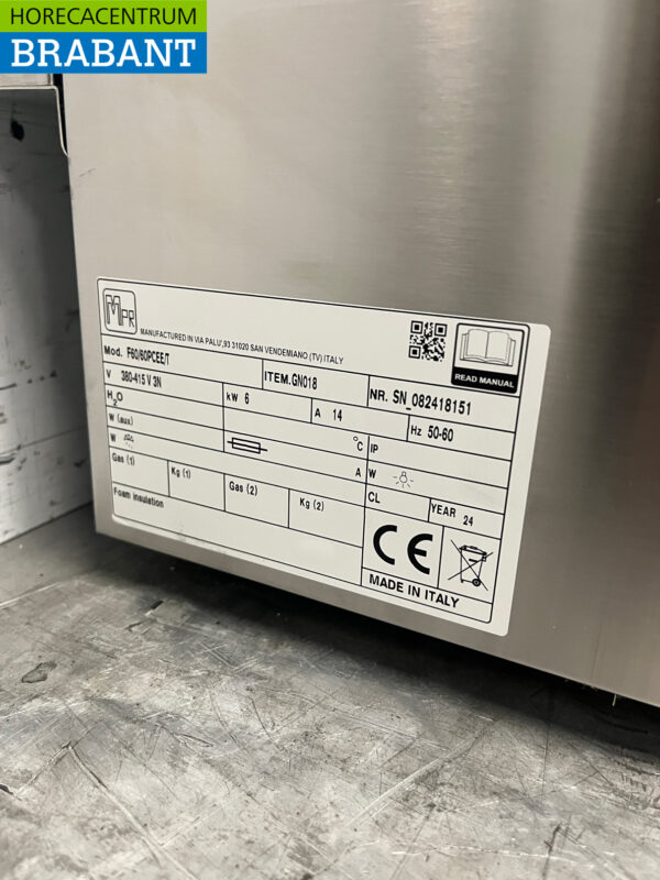 Acier inoxydable Gastro M GL905 Plaque de gril Plaque de gril lisse 60 cm 400V Horeca – Image 4