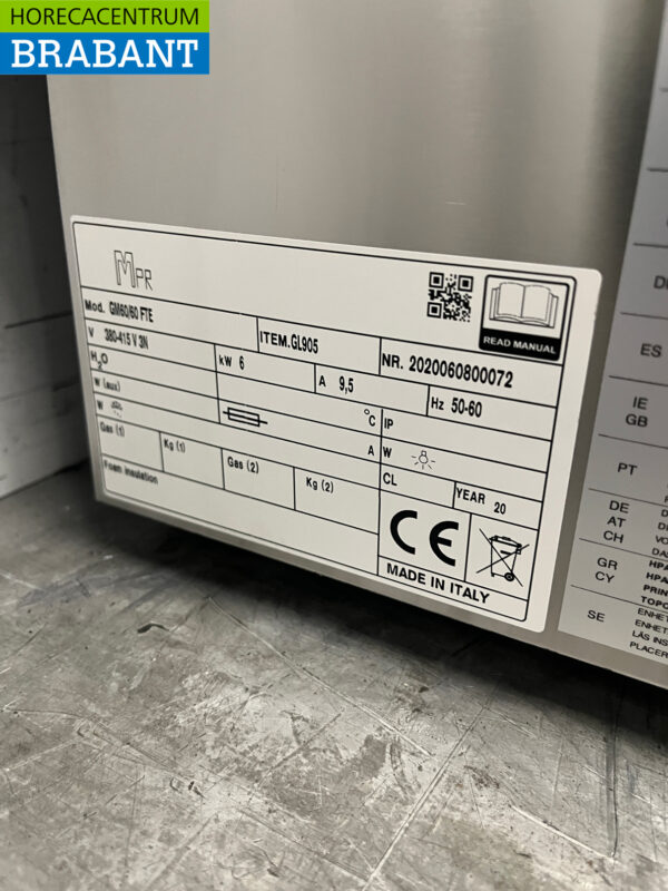Gastro M 600 GN018 Plaque de cuisson électrique à 4 feux 60 cm 400V Horeca – Image 4