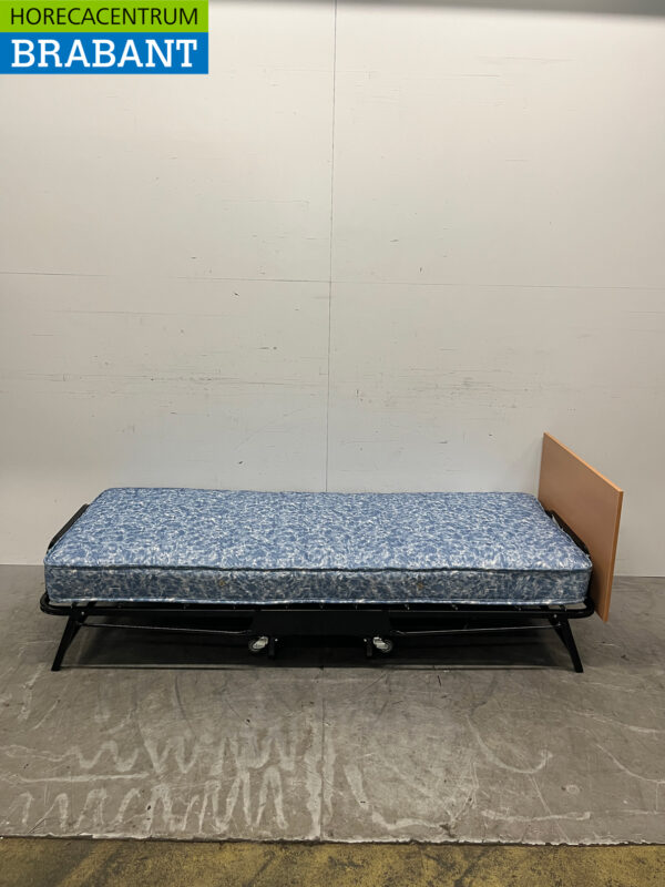 Jay-Be Contract lit pliant simple avec matelas imperméable noir