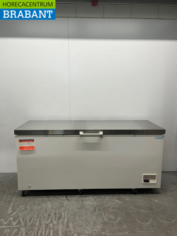 Polar GP898 Mobile Shop Freezer Couvercle en acier inoxydable 581 litres 230V Horeca